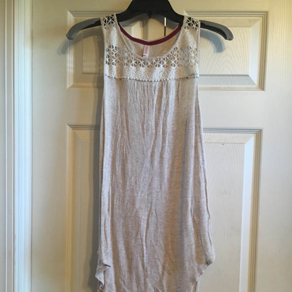 xhilaration tan tunic